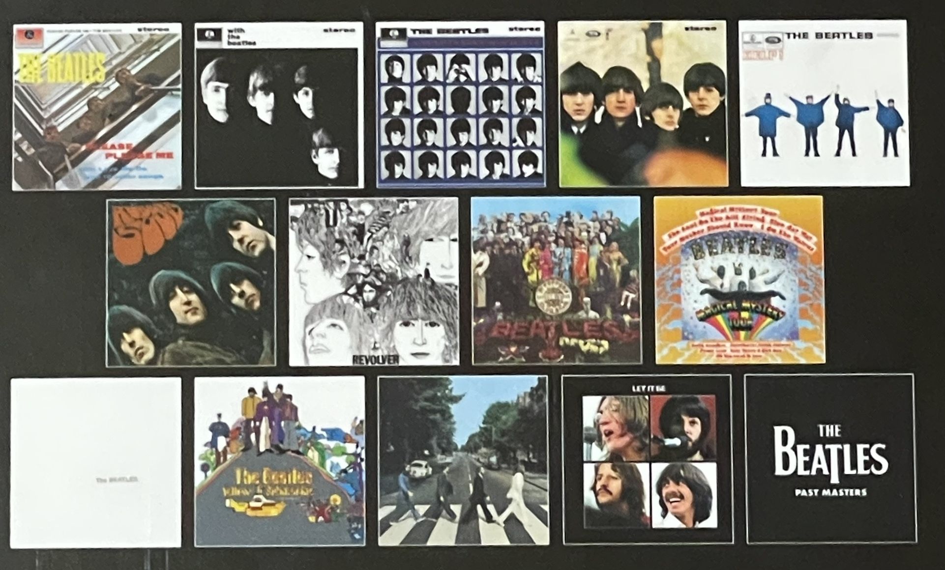 The Beatles The Original Studio Recordings. 217 Songs Plus Bonus Video. 13 Original Studio Albums Along With Past Masters 2 -CD set and Mini Doc DVD.