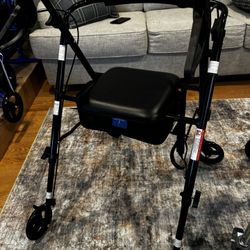 Walker/ Rollator - For In House, Outdoor Exercise,Recovering From Injury,  All New- Built Assembled 