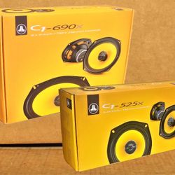 JL Audio Evolution C1 Series Car Speakers Set 5.25" & 6x9" 2-Way Coaxial Speaker System 450 Watt Package 🚨 Payment Options Available 🚨 No Credit Nee
