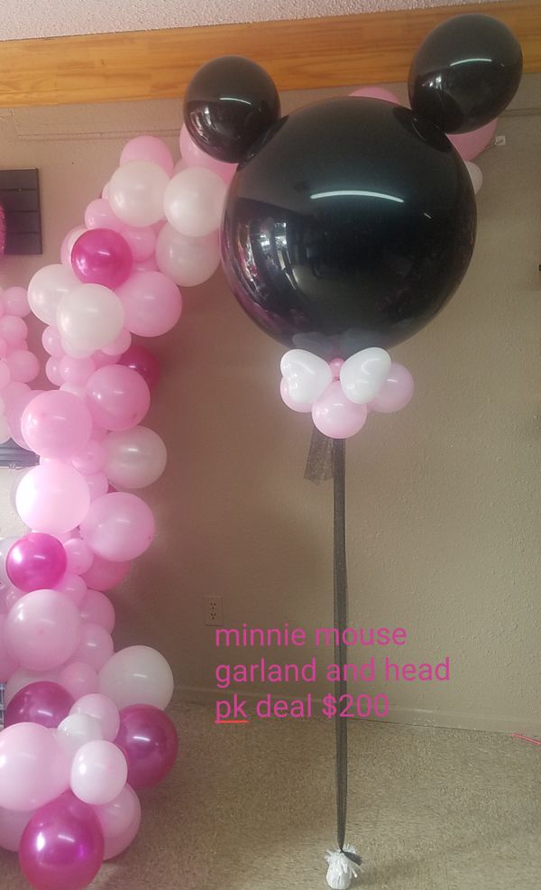 Minnie Balloon Package Deal For Sale In Houston Tx Offerup