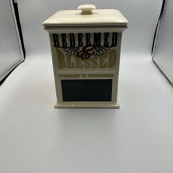 Cookie Jar with Chalkboard by Day Spring 