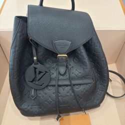 Louis Vuitton Empreinte Montsouris PM Black Backpack