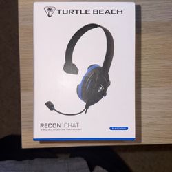 Turtle Beach Recon Chat Wired PS4 & Ps5 Brand New Sealed 