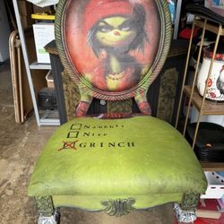 Custom Made Grinch Chair