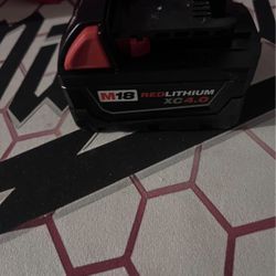 Milwaukee M18 XC 4.0 used