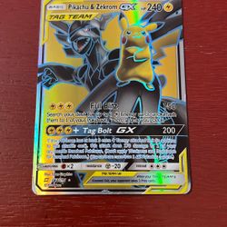 Pikachu & Zekrom GX Tag Team
