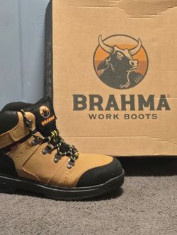Size 10 men new work boots