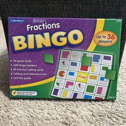 Lakeshore Math Bingo 