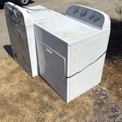 Broken Washer And Dryer
