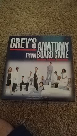 Grey’s Anatomy Trivia Board Game