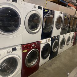 FRONT LOAD DRYER DRYERS* ELECTRIC SERVICED TESTED and CLEANED + WARRANTY