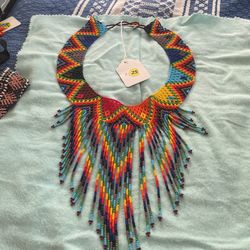 Handmade beaded necklaces
