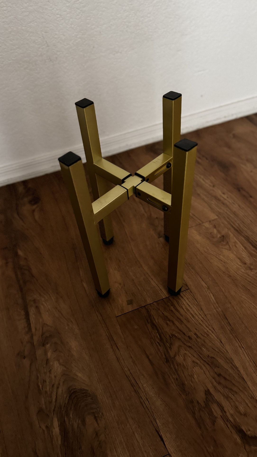 New Gold Plant Stand