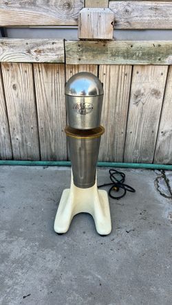 Old fashioned milkshake mixer