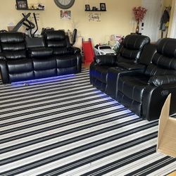 Brand New Reclining Sofa And Love Seat 