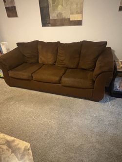 Brown  Couch
