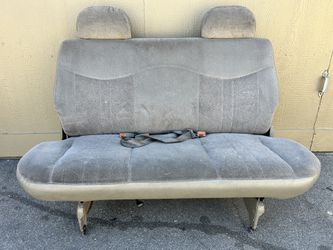 Astro Van Rear Seat