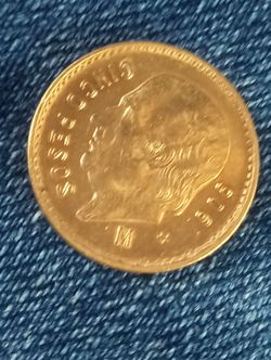 1906 Cinco pesos