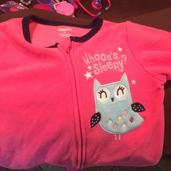 Toddlers 4T Full Size Zip Up Onesie