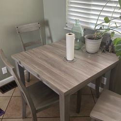 Small Dining Table 4 Chairs 