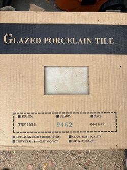 Glazed Porcelain Tile 16x16