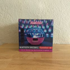 Acelllories Bluetooth Discoball Speaker 
