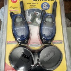 Motorola Talkabout T5500R 2-way radio set