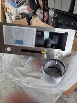 New 30 in insert hood  range 600 cfm Led Light