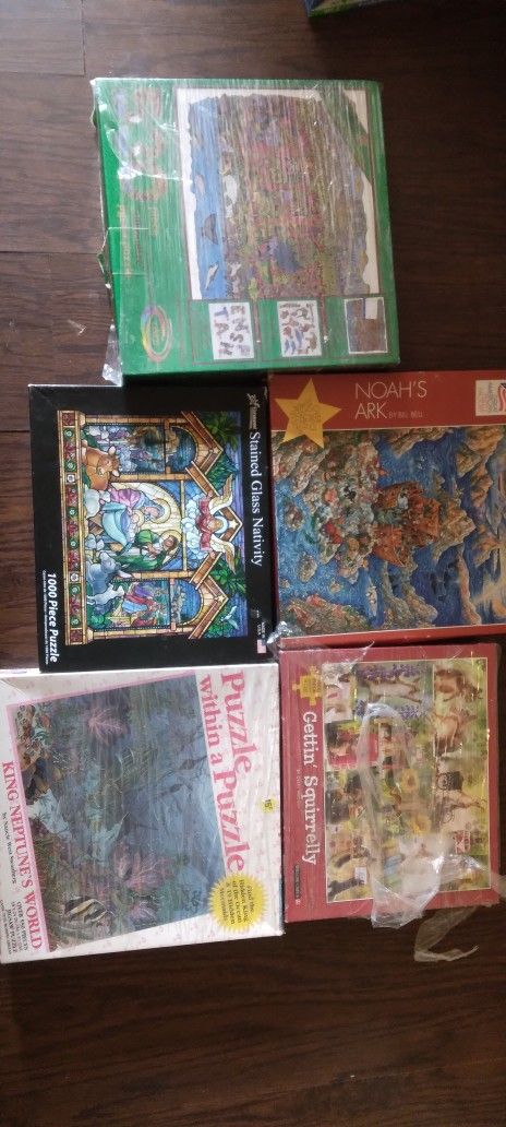 Lot Of 13 Vintage Jigsaw Puzzles 30.00
