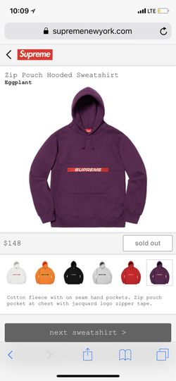 Supreme Zip hoodie