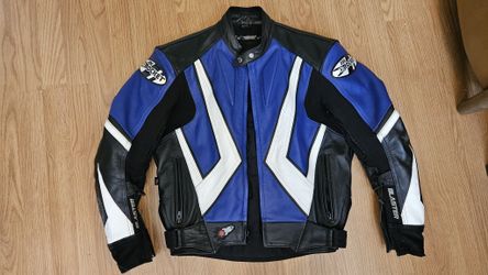 Joe Rocket Blaster leather motorcycle jacket — size 40