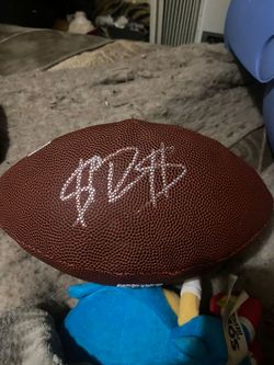 Shedeur Sanders autograph signed football Cleveland Browns