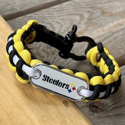 Steelers Paracord Bracelet 