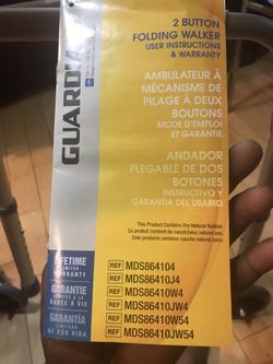 Guardian Foldable Walker