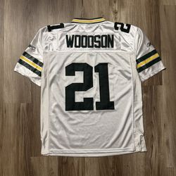 Green Bay Packers Charles Woodson #21 Football-NFL Nike Jersey • Size 48