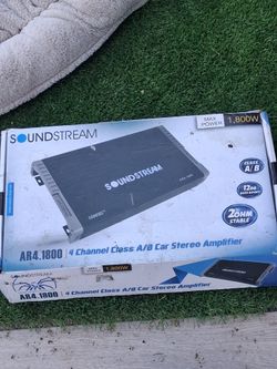 Soundstream AR4.1800 4-Channel Car Amplifier