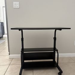 Portable Mini Desk With Wheels