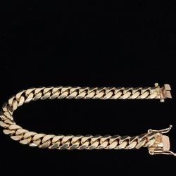 14K Cuban Bracelet
