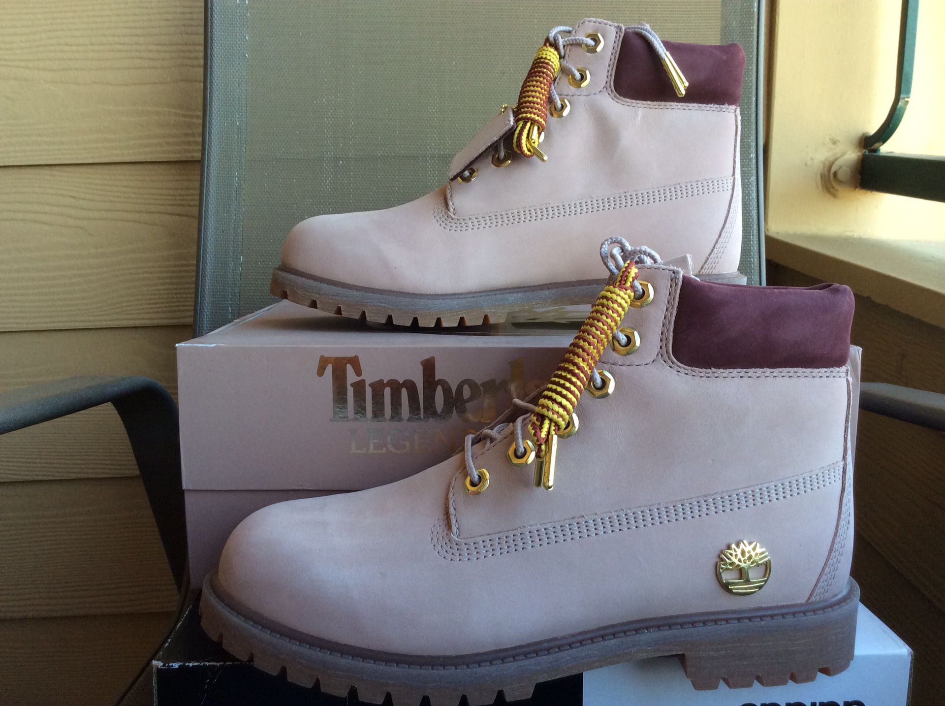 NEW YOUTH BIG KIDS WOMEN TIMBERLAND “THE LEGEND COLLECTION “ 6’ BOOTS Sz 7Y=8.5W