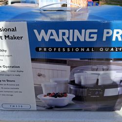 Waring Pro Professional Yogurt Maker (Model YM350).
