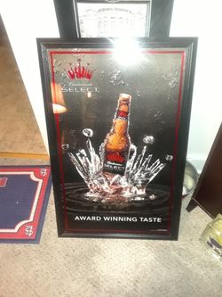 Budweiser Select Mirror