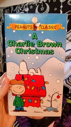 PENUTS a Charlie Brown Christmas (slipcover) VHS