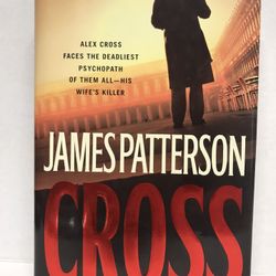 James Patterson hardcover book, Cross 