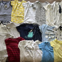 Baby Short Sleeve Top Size 24M 18 Pieces