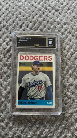 2025 Topps Archives Shohei Ohtani #17 GMA Gem MT 10