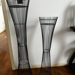 Tall Plant Holders (2)