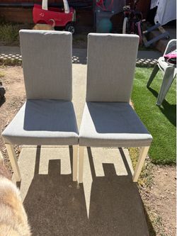 Pair of chairs, good condition - OBO
