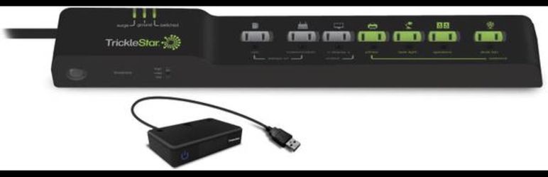 7-Outlet PC Advanced PowerStrip+-electricity saver-brand new (by triclestar)