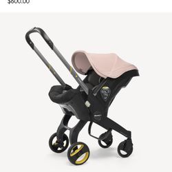 New Doona Stroller With Base And Leather Cover 