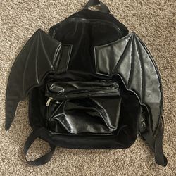 Black Batwing Backpack